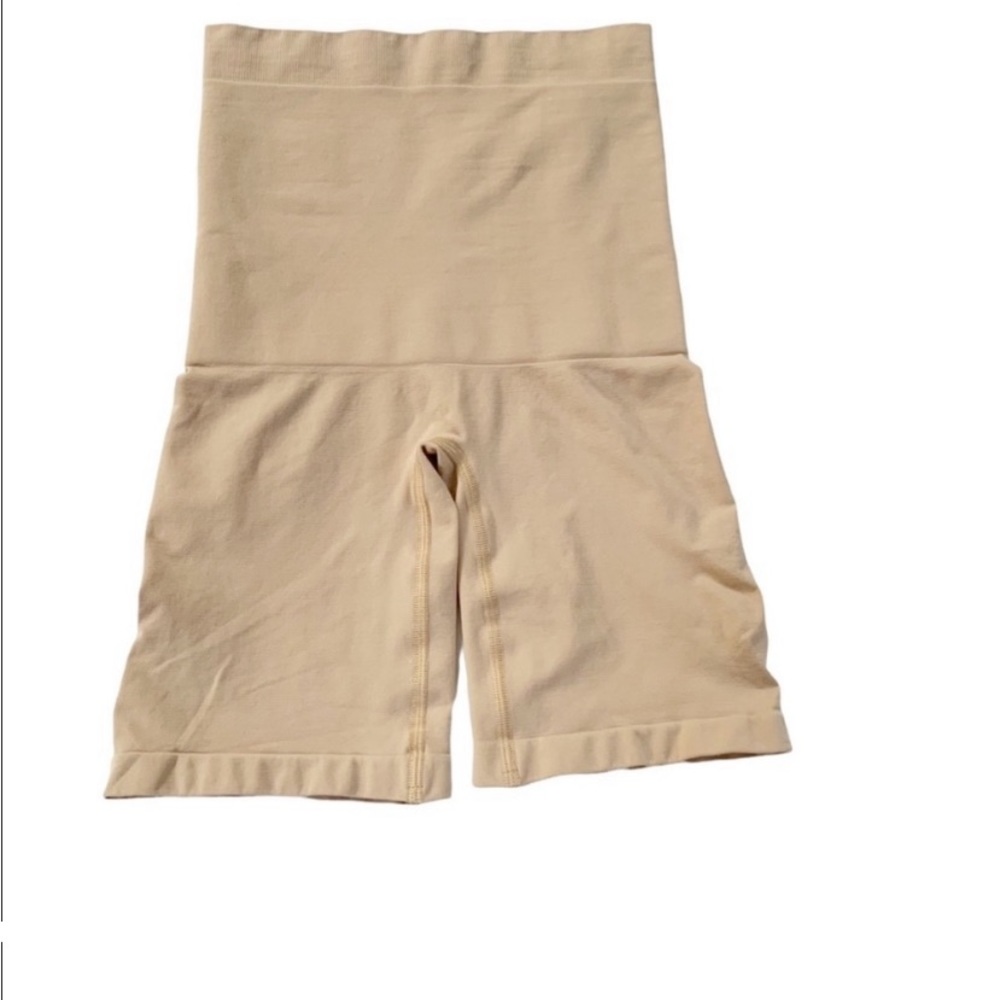 NEW Skims Core Control Mid Thigh Shorts Beige 4X/5X